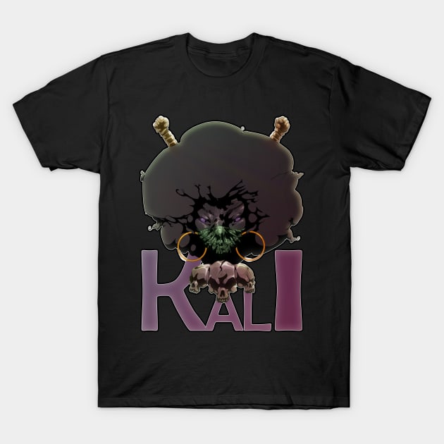 KALI (Afro Pixxx) T-Shirt by The Melanites